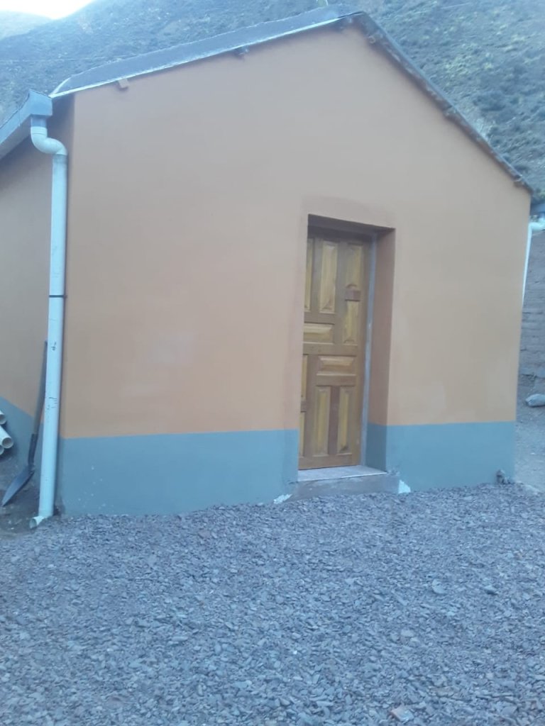 Das renovierte Pfarrhaus in Zapatera Bolivien